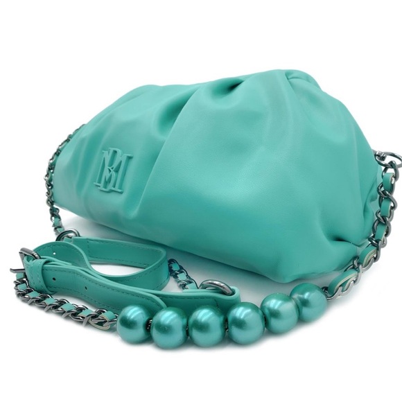 Badgley Mischka Wrapped Frame crossbody Vegan New! - Picture 2 of 16